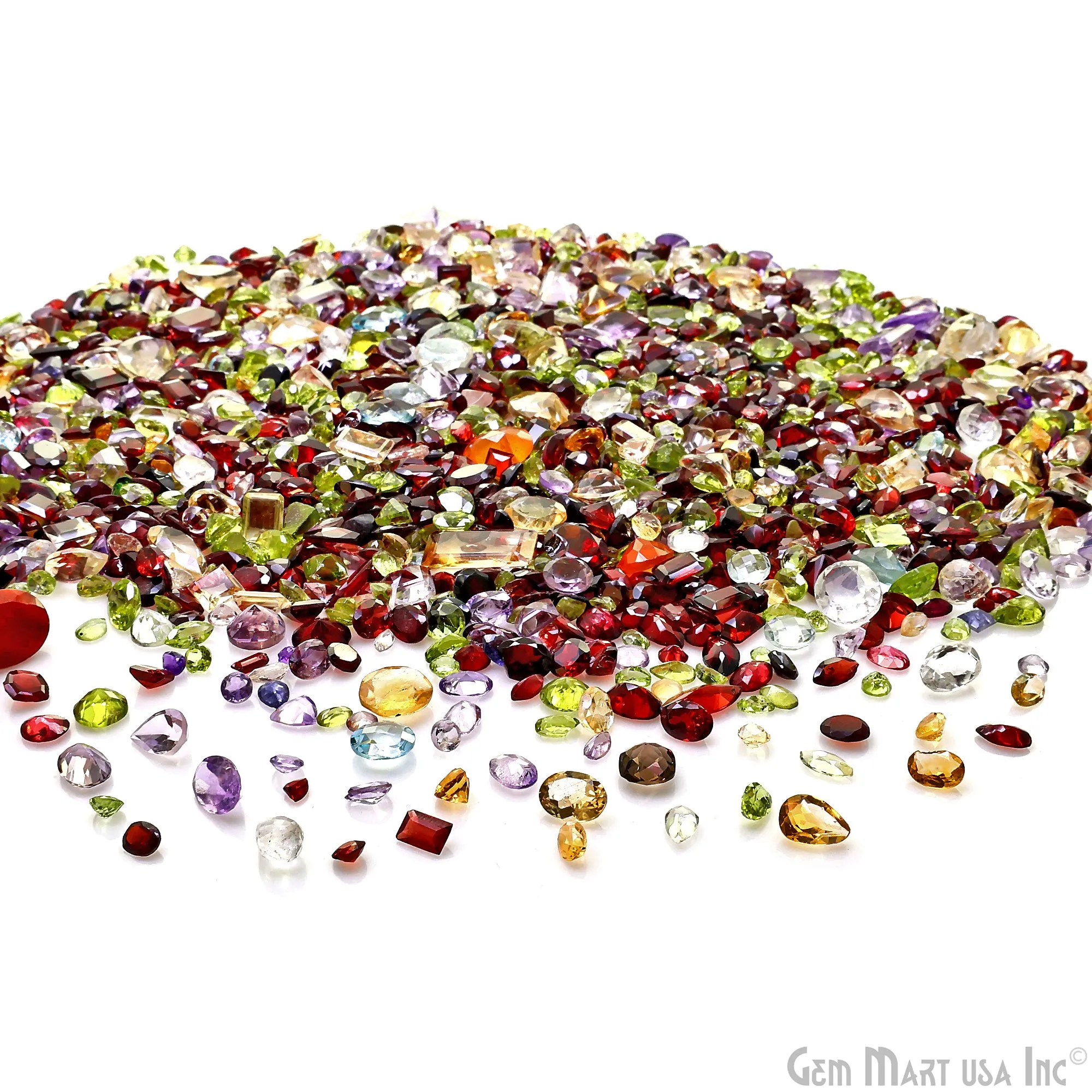 1000cts Wholesale Broken Gems Mix Shape AAA Grade Loose Gemstones