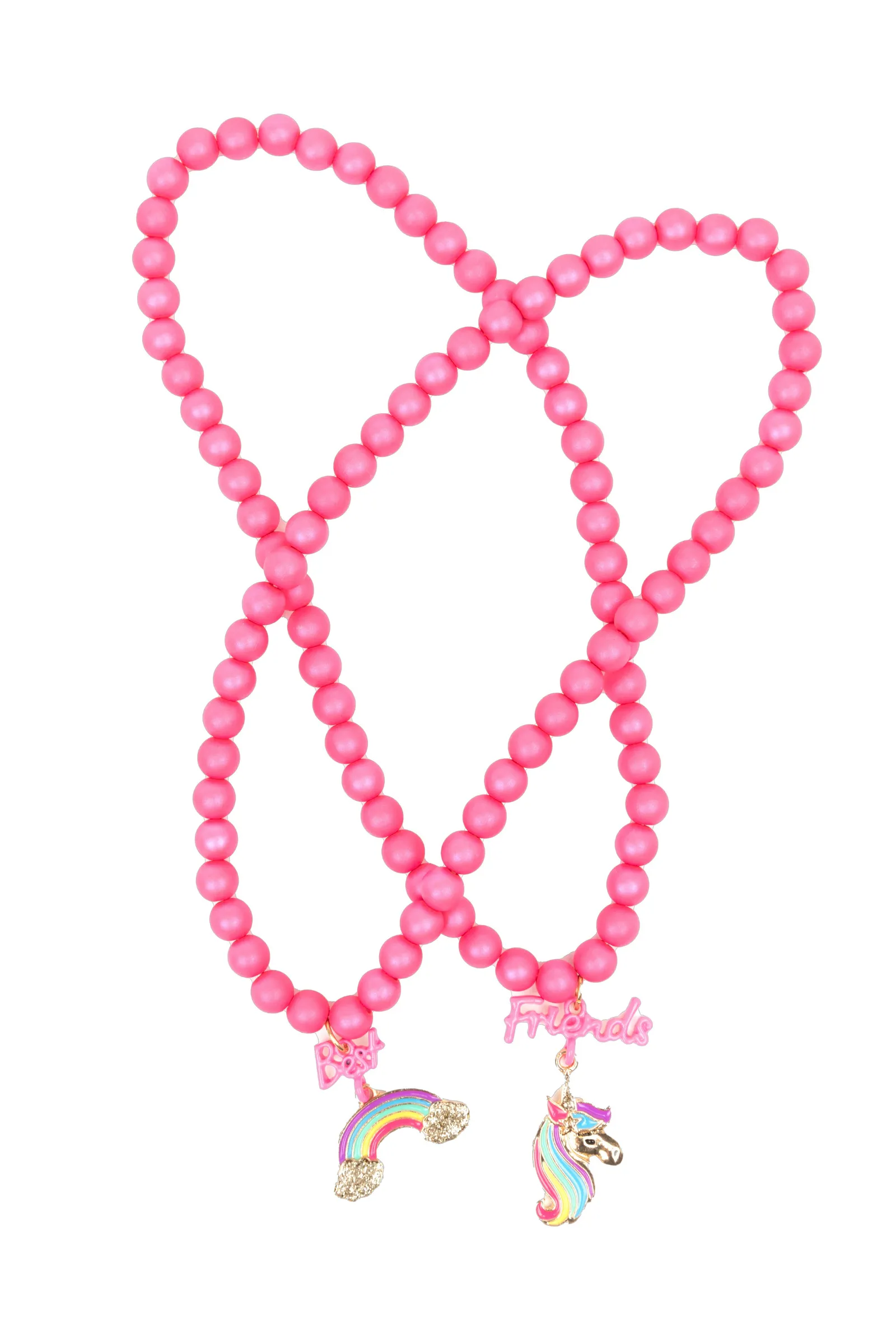 Best Friends Rainbow Unicorn Necklace  | Great Pretenders