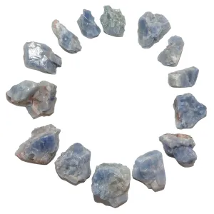 Blue Calcite Raw Crystal Stones of Heaven