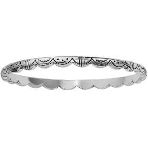 Casablanca Scalloped Bangle