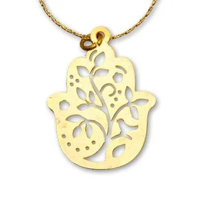 Gold Plated Jewish Symbol Necklaces