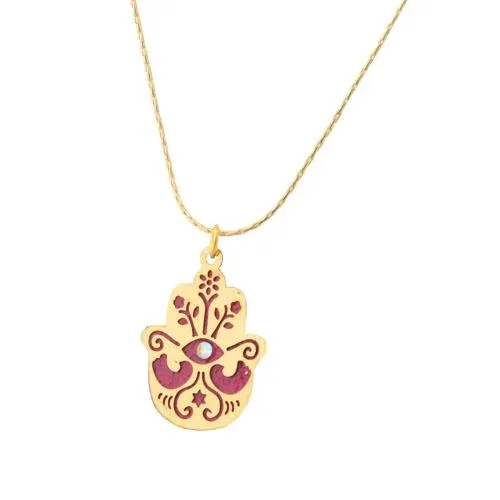 Gold Plated Jewish Symbol Necklaces