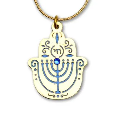 Gold Plated Jewish Symbol Necklaces