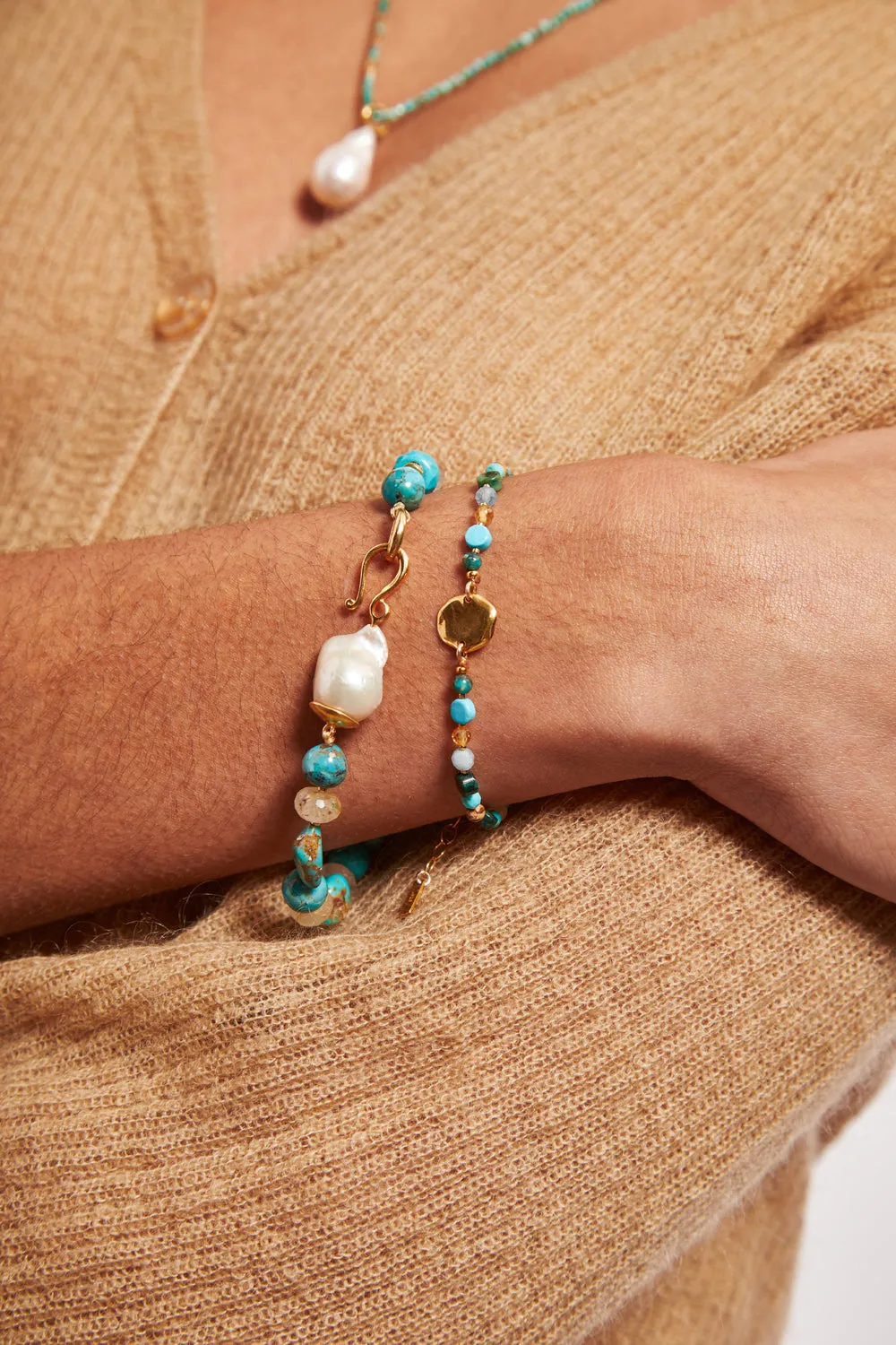 Marrakesh Bracelet Turquoise Mix