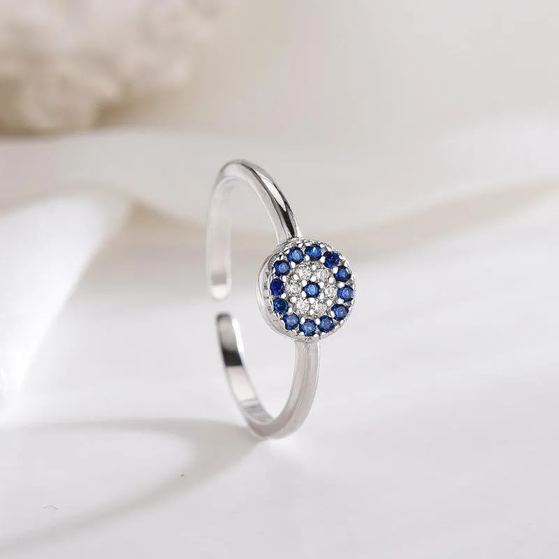 Mere Evil Eye Minimal Ring