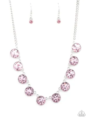 Mystical Majesty - Pink Necklace - Paparazzi Accessories