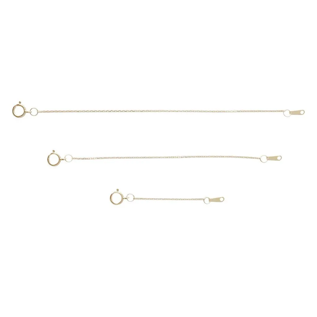 Necklace Extender, 14k Gold