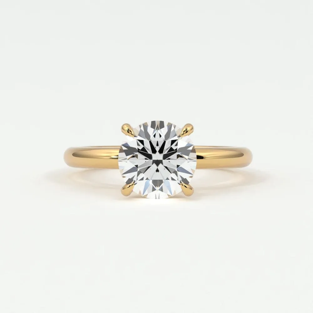 Round Diamond Engagement Rings