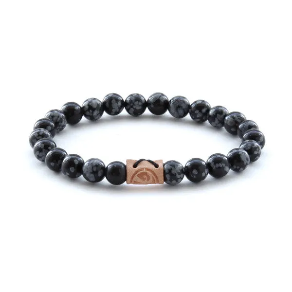 Round Stone Bracelet  - Midnight