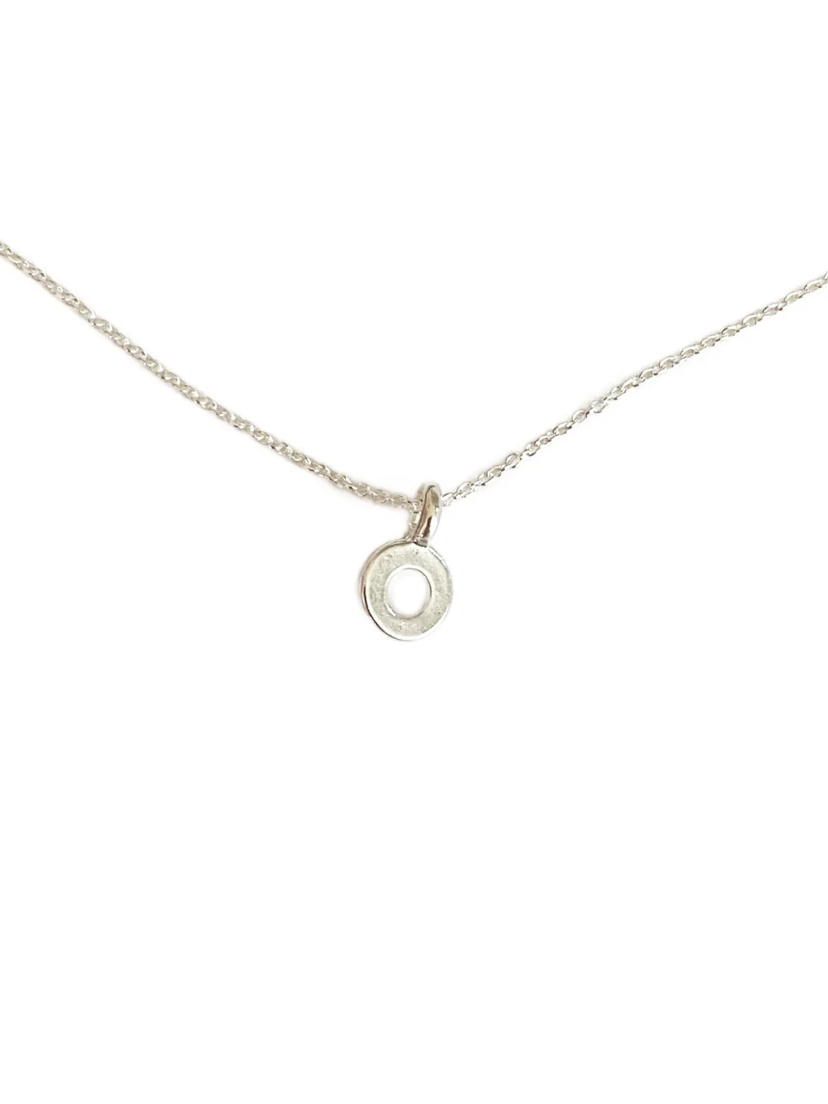 Sterling Silver Initial Necklace