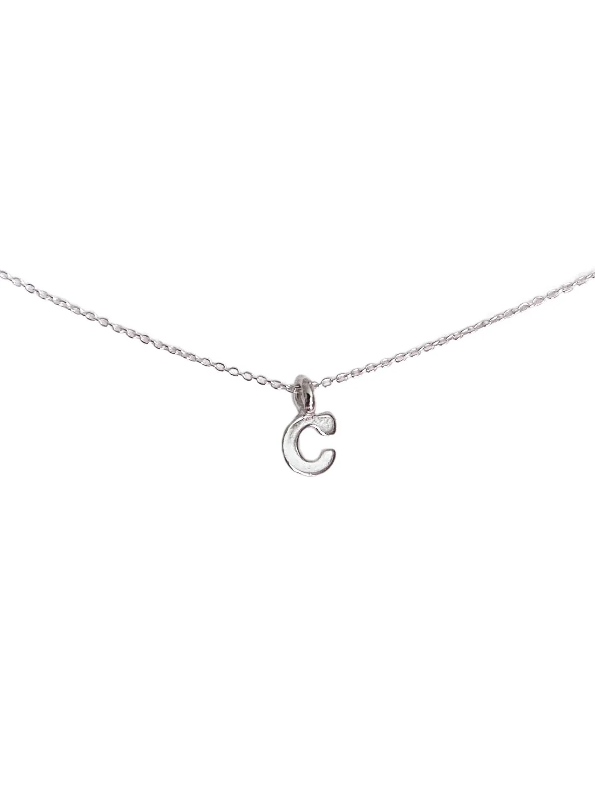 Sterling Silver Initial Necklace