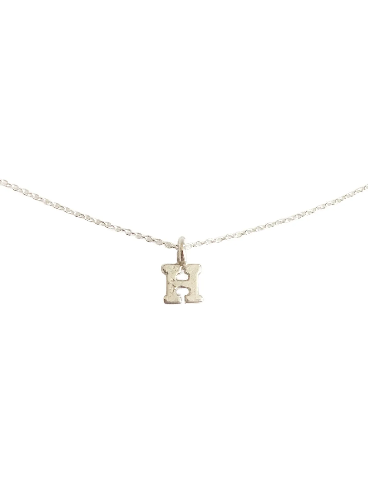 Sterling Silver Initial Necklace